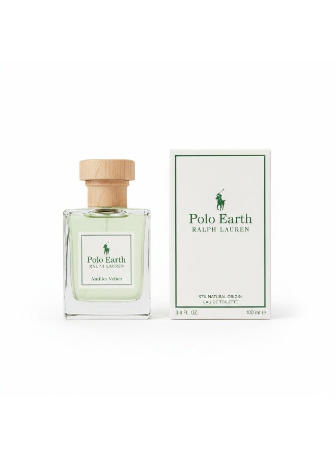 POLO Ralph Lauren Polo Earth Antilles Vetiver Eau de Toilette 100ml – Fresh, Natural & Refined Scent - Image 2